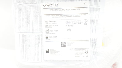 Vyaire 29657-001 Patient Circuit W/O PEEP 22mm SPU